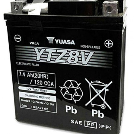 BATERIA YUASA YTZ8V 12V 7.4 AH