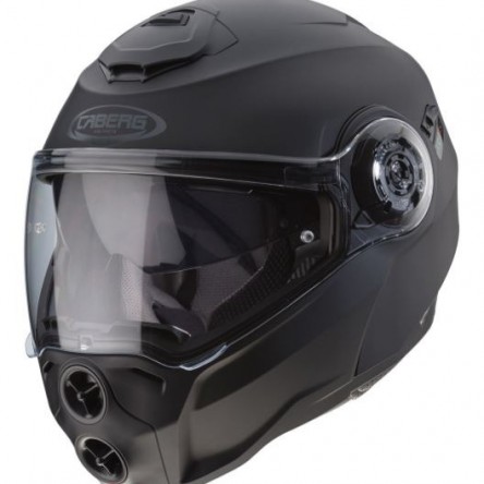CASC ABATIBLE CABERG DROID NEGRE MATE (17 NERO OPACO)