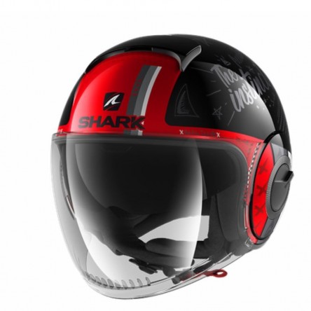 CASC SHARK JET NANO TRIBUTE RM Black White Red