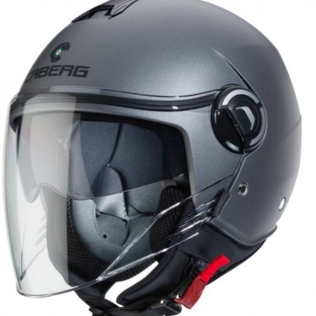 CASCO JET CABERG RIVIERA V4X MATT GUN METAL ECE 22.06
