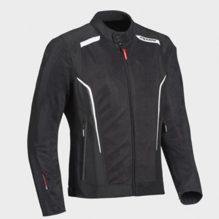 JAQUETA IXON COOL AIR C NEGRE/BLANC