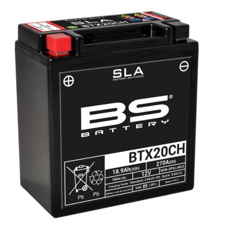 BATERIA BS BATTERY SLA BTX20CH