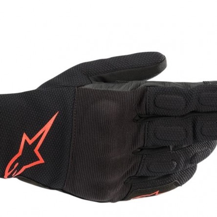 GUANTS ALPINESTARS S MAX DRYSTAR NEGRE VERMELL FLUOR