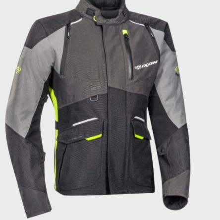 JAQUETA IXON BALDER NEGRE/GRIS/FLUOR