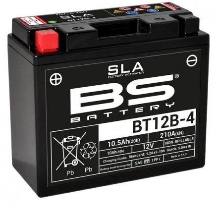 BATERIA BS BATTERY SLA BT12B-4 (FA)