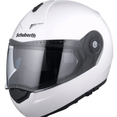 CASC ABATIBLE SCHUBERTH C3 PRO GLOSSY WHITE