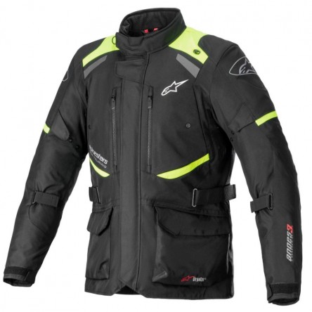 JAQUETA ALPINESTARS ANDES V3 DRYSTAR® BLACK YELLOW FL