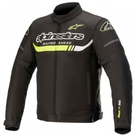 JAQUETA ALPINESTARS T-SP S IGNITION WATERPROOF BLACK / YELLOW FLUOR