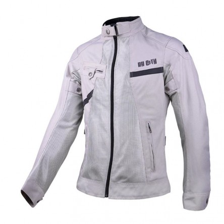 JAQUETA BY CITY MOTO SUMMER ROUTE LADY SILVER