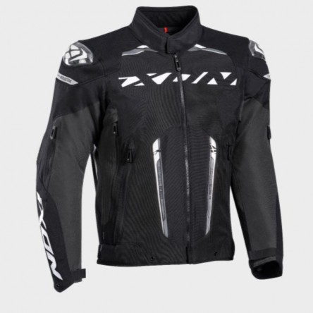 JAQUETA IXON BLASTER BLACK/WHITE