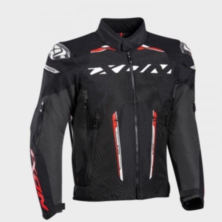 JAQUETA IXON BLASTER BLACK/WHITE/RED