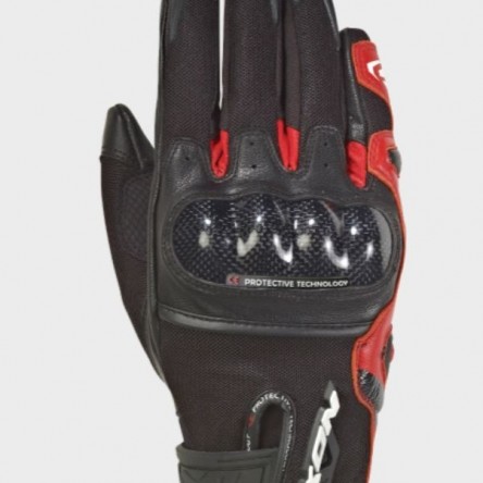GUANTS IXON RS RISE AIR black/red