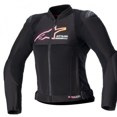 JAQUETA ALPINESTARS STELLA LADY SMX AIR BLACK YELL PINK