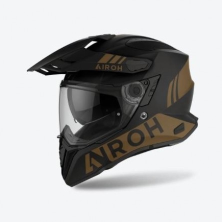 CASCO INTEGRAL AIROH COMMANDER GOLD MATT