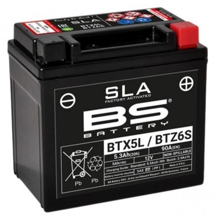 Batería BS BATTERY SLA BTX5L / BTZ6S
