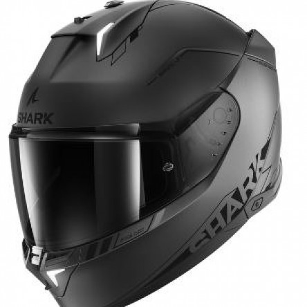 CASC INTEGRAL SHARAK SKWAL i3 BLANK SP Mat Anthracite Black Silver UNECE 22-06