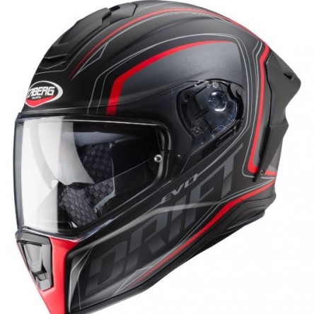 CASC INTEGRAL CABERG DRIFT EVO MATT BLACK/ANTHRACITE/RED FLUO