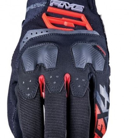 GUANTS FIVE TFX4 NEGRE/VERMELL