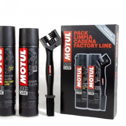 PACK MOTUL MC CARE NATEJADOR CADENA + LUBRICANT FACTORY LINE