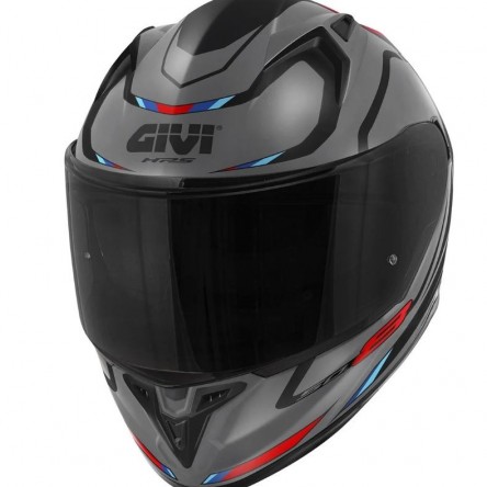 CASC INTEGRAL GIVI 50.8 MACH1 MATT GREY / BLACK / RED