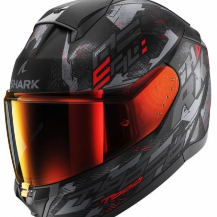 CASC INTEGRAL SHARK RIDILL 2 MOLOKAI Mat Black Anthracite Red