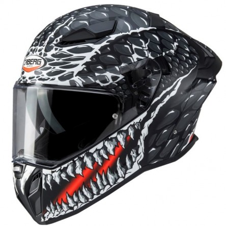CASC INTEGRAL CABERG DRIFT EVO II CROK MATT BLACK/ANTHRACITE/RED ECE 22.06