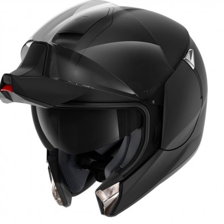 CASC ABATIBLE SHARK EVO JET BLACK MATT HE8801EKMA