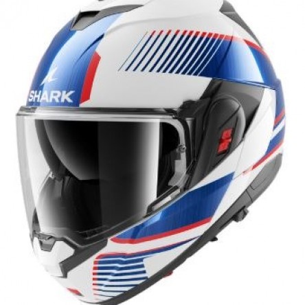 CASC ABATIBLE SHARK OXO SIKTER White Chrome Blue