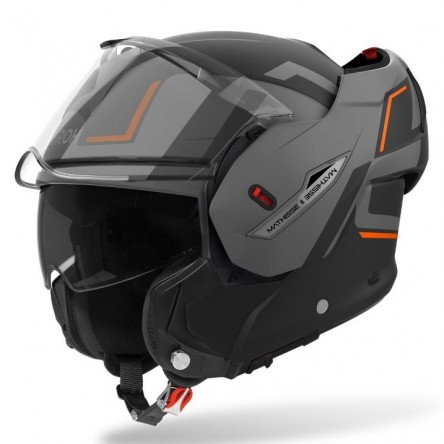 CASC ABATIBLE AIROH MATHISSE II GENIUS ORANGE MATT E06