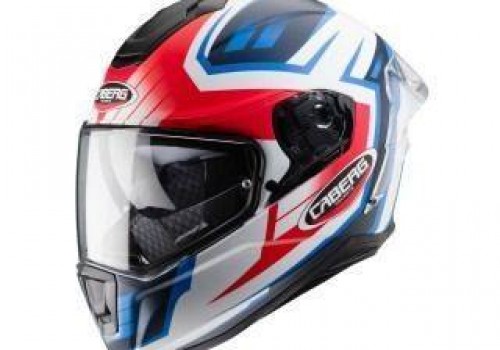 CASCO CABERG DRIFT EVO GAMA bc/rojo/azul
