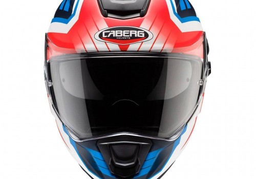 CASCO CABERG DRIFT EVO GAMA bc/rojo/azul