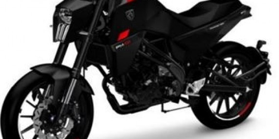 PEUGEOT MOTOCYCLES PM01 125 cc.  Storm Black
