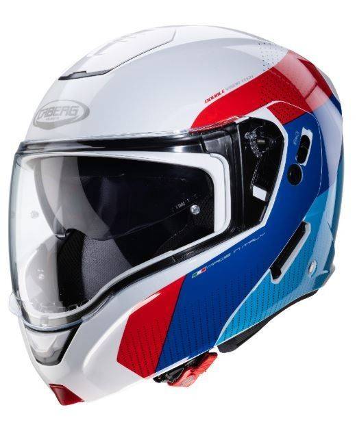 colchón web Arturo CASCO ABATIBLE CABERG HORUS D6 BLANCO METALIZADO / ROJO / AZUL / AZUL CLARO - CASCOS en MikiTotMoto Tarragona colchón web Arturo CASCO ABATIBLE CABERG HORUS D6 BLANCO METALIZADO / ROJO / AZUL / AZUL CLARO - CASCOS en MikiTotMoto Tarragona
