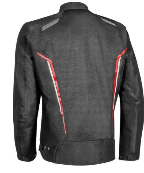 CHAQUETA IXON COOL NEGRO/BLANCO/ROJO - CHAQUETAS en MikiTotMoto Tarragona