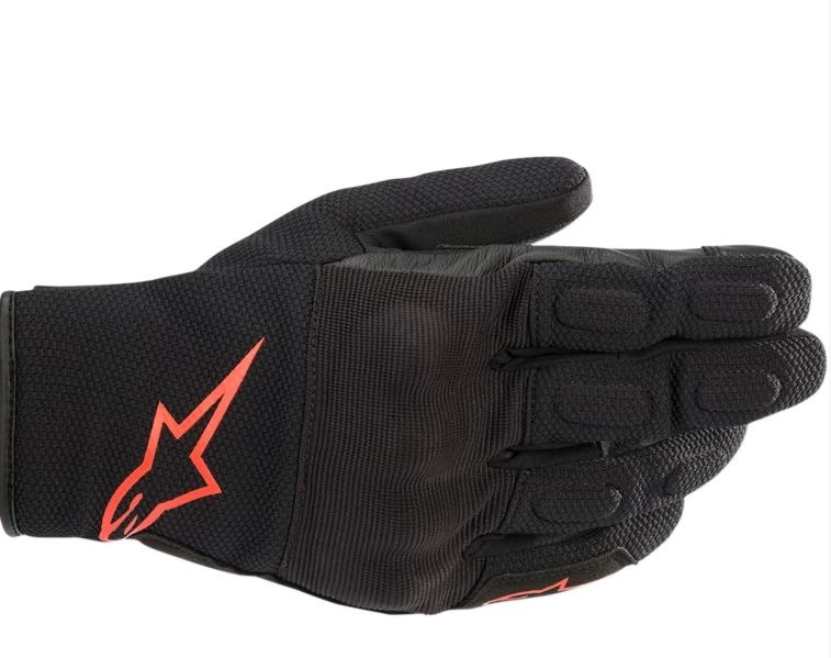 GUANTES ALPINESTARS S MAX DRYSTAR NEGRO ROJO FLUOR - GUANTES en MikiTotMoto  Tarragona